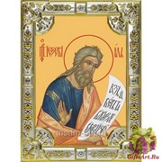 Икона освященная &quot;Иезекииль пророк&quot;, 18x24 см со стразами, 18x24 см