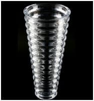 Ваза Богемское стекло Crystalite Bohemia Высота 35 см Ручная работа Чехия