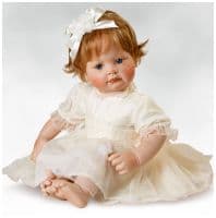 Коллекционная фарфоровая кукла Малышка Лили Ручная работа Высота 50 см. Автор Хилдегард Ганзель Германия