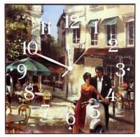 Настенные часы кварцевые Парижские каникулы пр-во Италия