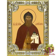 Икона освященная &quot;Данил,Даниил Московский благоверный князь&quot;, 18x24 см со стразами, 18x24 см