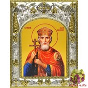 Икона освященная &quot;Владимир великий князь&quot;, 14x18 см