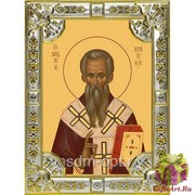 Икона освященная &quot;Андрей Архиепископ Критский,святитель&quot;, 18x24 см со стразами, 18x24 см