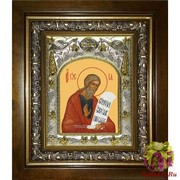 Икона освященная &quot;Осия пророк&quot;, 14x18 см, в деревянном киоте 20x24 см, 20x24 см