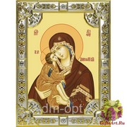 Икона освященная &quot;Донская икона Божией Матери&quot;, 18x24 см, со стразами