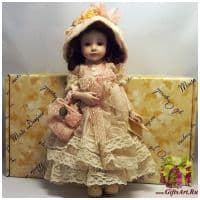 Итальянская фарфоровая кукла Marilena Мариелена Высота 28 см. Италия Montedragone  Ручная работа
