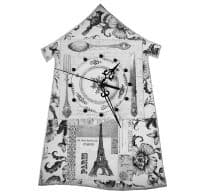 Настенные часы авторские Завтрак в Париже Высота 38 см