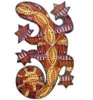 Настенные часы авторские Сказочный Хамелеон Высота 41 см