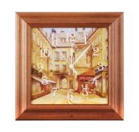 Настенные часы кварцевые Улочки Парижа 2 NEW пр-во Италия