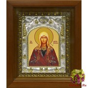 Икона освященная &quot;Виктория Кордубская&quot;, 14x18 см, в деревянном киоте 20x24 см, 20x24 см