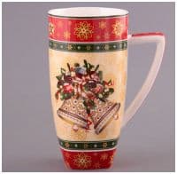 Кружка фарфоровая большая "Новогодняя коллекция" 850 мл Подарочная упаковка 160685 - вид 1 миниатюра