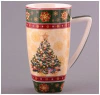 Кружка фарфоровая большая &quot;Новогодняя коллекция&quot; 850 мл Подарочная упаковка 260685
