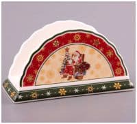 Салфетница фарфоровая &quot;Новогодняя коллекция&quot; Длина 14 см Подарочная упаковка 460685
