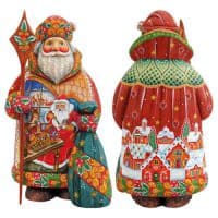Дед Мороз с подарками. G.DeBrekht. Высота 22 см. Лимит 900 шт. США Дед Мороз с подарками. G.DeBrekht. Высота 22 см. Лимит 900 шт. США