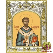 Икона освященная &quot;Климент,папа Римский ,священномученик&quot;, 14x18 см