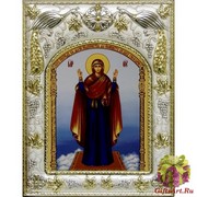 Икона освященная &quot;Божьей Матери Нерушимая стена&quot;, 14x18 см