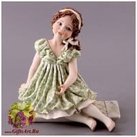 Статуэтка фарфоровая SibaniaЛето. Федериче Италия Высота 20 см