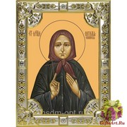 Икона освященная &quot;Наталья,Наталия Скопинская мученица&quot;, 18x24 см, со стразами