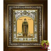 Икона освященная &quot;Данил,Даниил Московский благоверный князь&quot;, 14x18 см, в деревянном киоте 20x24 см, 20x24 см
