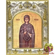 Икона освященная &quot;Ксения Миласская ,преподобная&quot;, 14x18 см