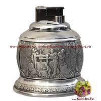 Зажигалка настольная из олова Серия Сбор урожая. Artina Зажигалка настольная из олова Серия Сбор урожая. Artina