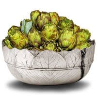 Блюдо из олова коллекция Природа Диаметр 25 см Cosi Tabellini Италия