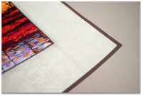 Картина вышитая шелком Золотые клёны из серии Осень Размер 71 х 51 см - вид 3 миниатюра