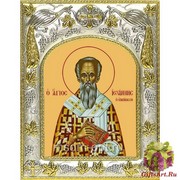 Икона освященная &quot;Иоанн Милостивый Патриарх Александрийский святитель (Иван)&quot;, 14x18 см