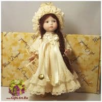 Итальянская фарфоровая кукла Mariella Мариэлла Высота 25 см. Италия Montedragone  Ручная работа