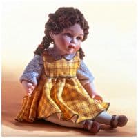 Статуэтка Sibania фарфоровая кукла Алиса Alice Высота 14,5 см. пр-во Италия