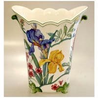 Ваза Ирисы. Керамика. Сан Марко. Италия Высота 30 см