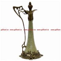 Кувшин Море любви. Императорский фарфор и бронза. Декор Елисейские поля. Ручная работа. Высота 34 см