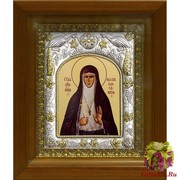 Икона освященная &quot;Елизавета,Елисавета преподобномученица, великая княгиня&quot;, 14x18 см, в деревянном киоте 20x24 см, 20x24 см