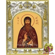 Икона освященная &quot;Евфимий Суздальский чудотворец,преподобный архимандрит&quot;, 14x18 см