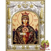 Икона освященная &quot;Божьей Матери Неупиваемая чаша&quot;, 14x18 см