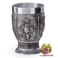 Бокал из олова Серия Урожай. Высота 11,5 см, Artina