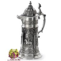 Кувшин из олова серия Альбрехт Дюрер Высота 25 см оловянная посуда Artina