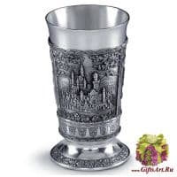 Бокал из олова Гербы городов Bayern Высота 14 см оловянная посуда, Artina