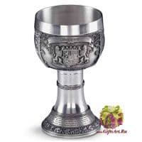 Оловянный бокал Гербы городов Bayern 0,125 литра 13,5 см Artina