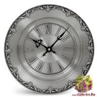 Часы настенные из олова Серия Элегант Artina