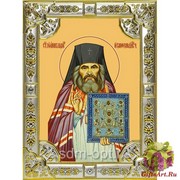 Икона освященная &quot;Иоанн Шанхайский и Сан-Францисский святитель чудотворец (Иван)&quot; ,18х24см со стразами, 18x24 см