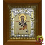Икона освященная &quot;Дионисий Ареопагит, священномученик&quot;, в киоте 20x24 см, 20x24 см