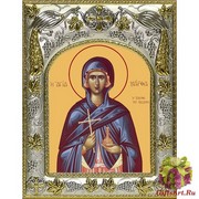 Икона освященная &quot;Марфа Вифанская праведная,мироносица&quot;, 14x18 см