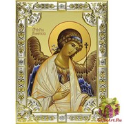 Икона освященная &quot;Ангел Хранитель&quot;, 18x24 см со стразами, 18x24 см