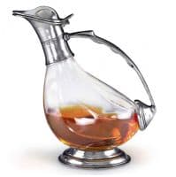 Декантер Duck из олова и стекла, оловянная посуда Artina Австрия