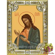 Икона освященная &quot;Иоанн Предтеча Креститель Господень (Иван)&quot; ,18х24см со стразами, 18x24 см