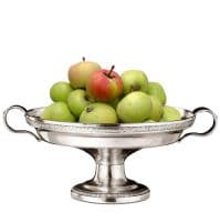 Фруктовница из олова Диаметр 29 см коллекция Рим Cosi Tabellini Италия
