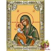 Икона освященная &quot;Александрийская икона Божией Матери&quot;, 18x24 см, со стразами