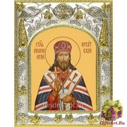 Икона освященная &quot;Иннокентий (Кульчицкий),митрополит Иркутский,святитель&quot;, 14x18 см