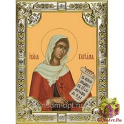 Икона освященная &quot;Татиана,Татьяна мученица&quot;, 18x24 см, со стразами